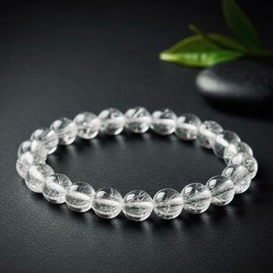 🆕New Clear Quartz 8mm Healing Gemstone Bracelet